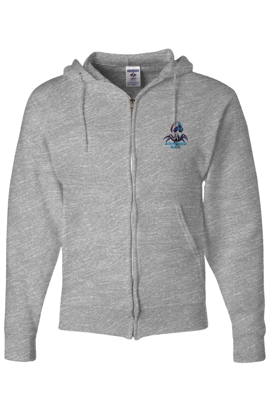 Armored Silk Full Zip Hoodie – Street Armor Edition