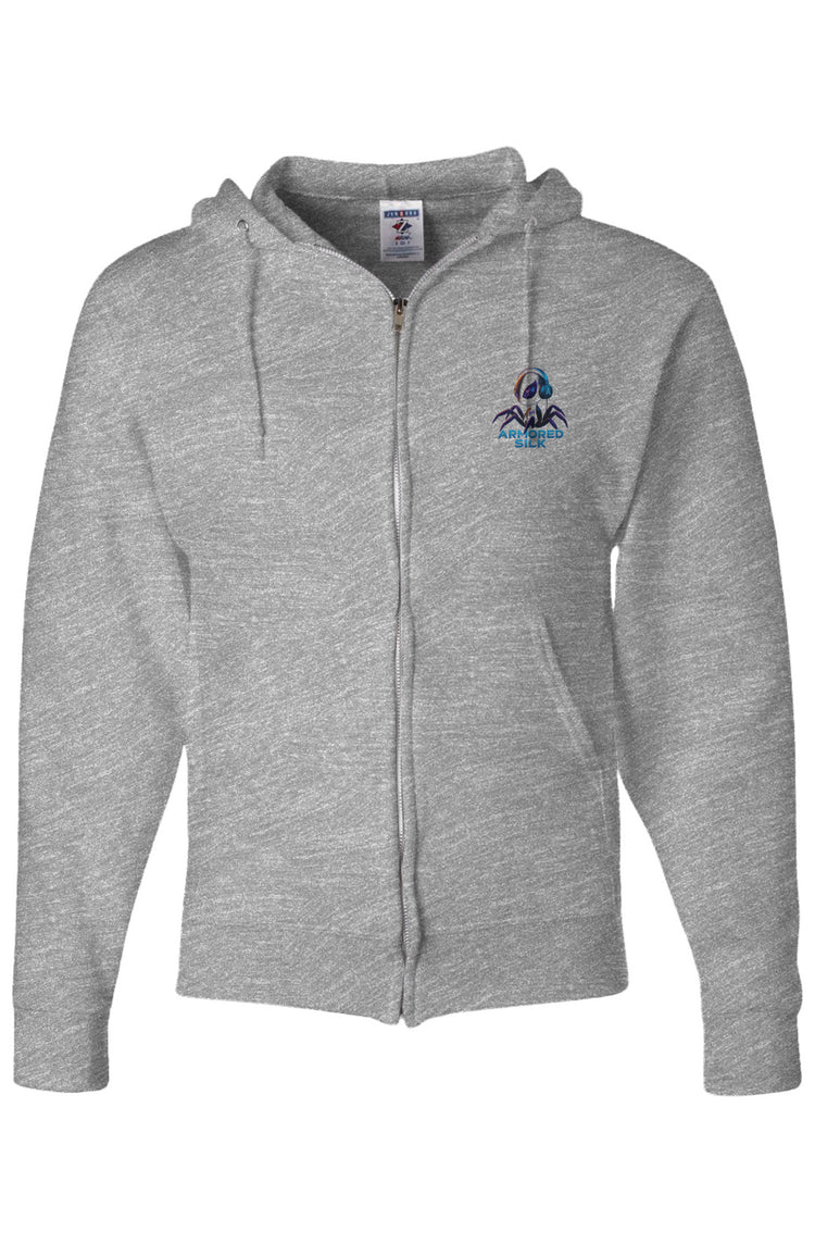 Armored Silk Full Zip Hoodie – Street Armor Edition