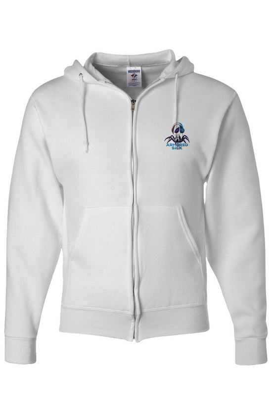 Armored Silk Full Zip Hoodie – Street Armor Edition